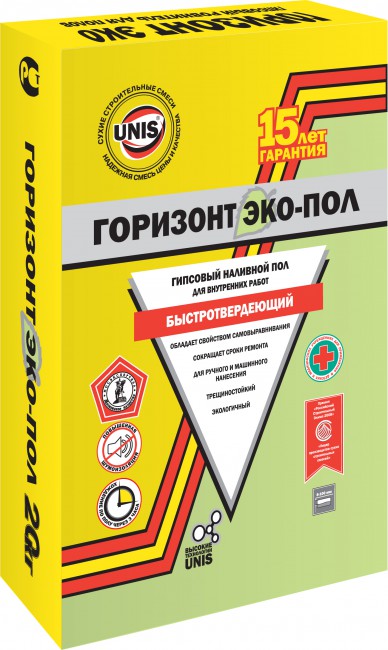 Пол эко. Юнис наливной пол Горизонт ультра 23 кг. Юнис эко ровнитель. Штукатурка Силин фасадная Юнис. Unis наливной пол гипсовый.